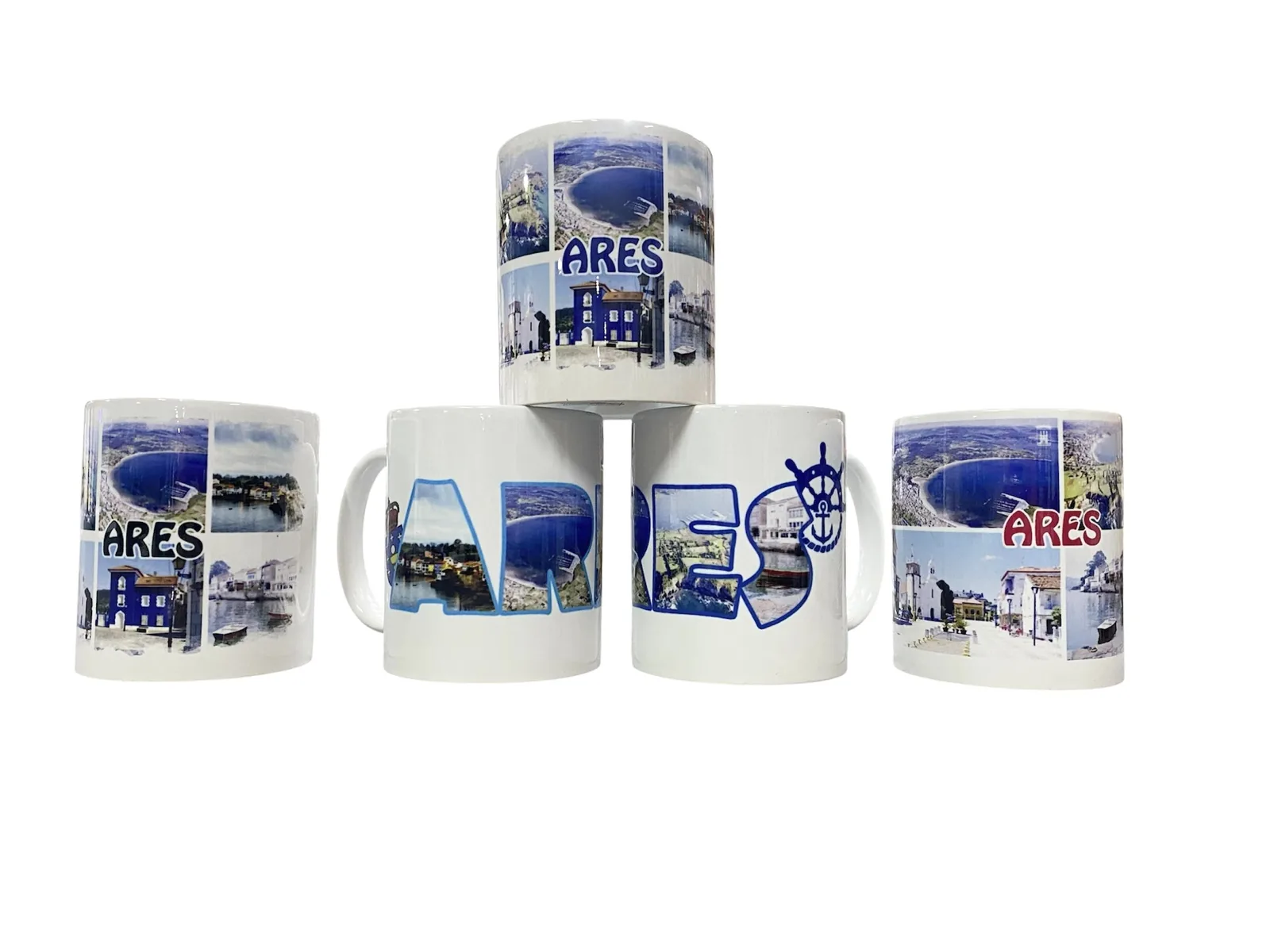 Tazas personalizadas como souvenir turístico